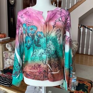 Floral cardigan